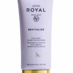 Jafra Royal Jelly Revitalize volcanic Micro polish mask 3.3 fl oz, brand new and